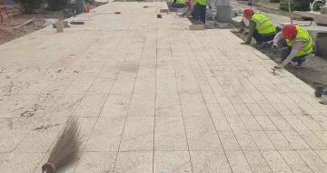 乌鲁木齐黄金麻荔枝面地铺案例