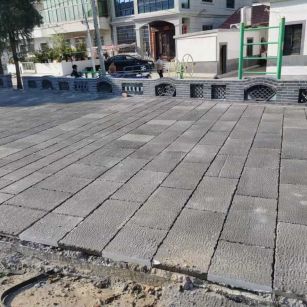 乌鲁木齐仿古石铺装效果