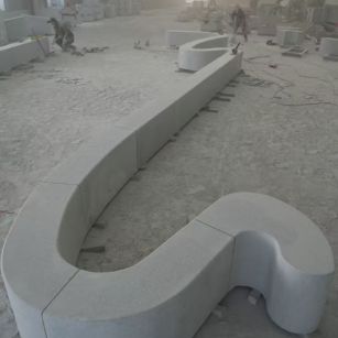 乌鲁木齐 花岗岩整石坐凳拼装