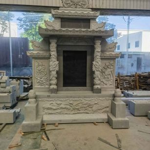 乌鲁木齐 芝麻灰高档墓碑、土墓，一套也支持定做