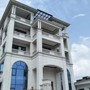 乌鲁木齐芝麻白别墅干挂效果展示