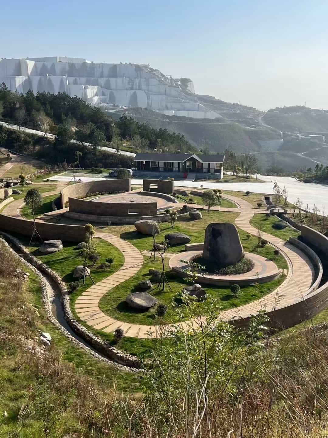 乌鲁木齐仿古石铺装整体效果