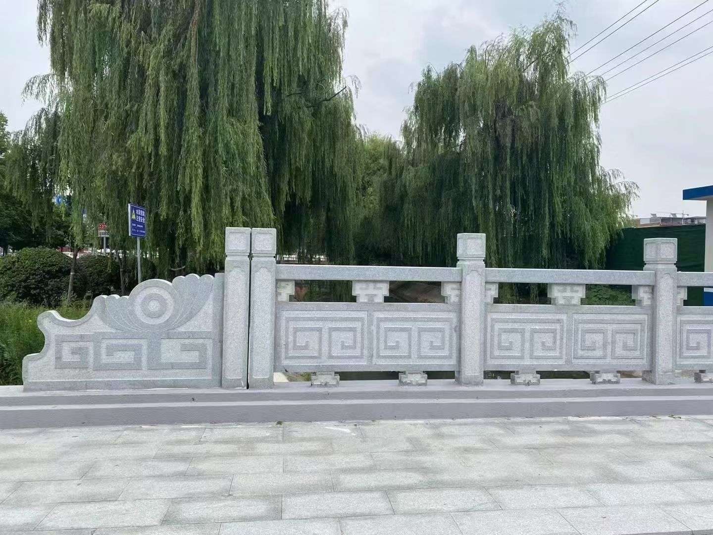 乌鲁木齐 芝麻灰桥栏杆、河道栏杆安装效果