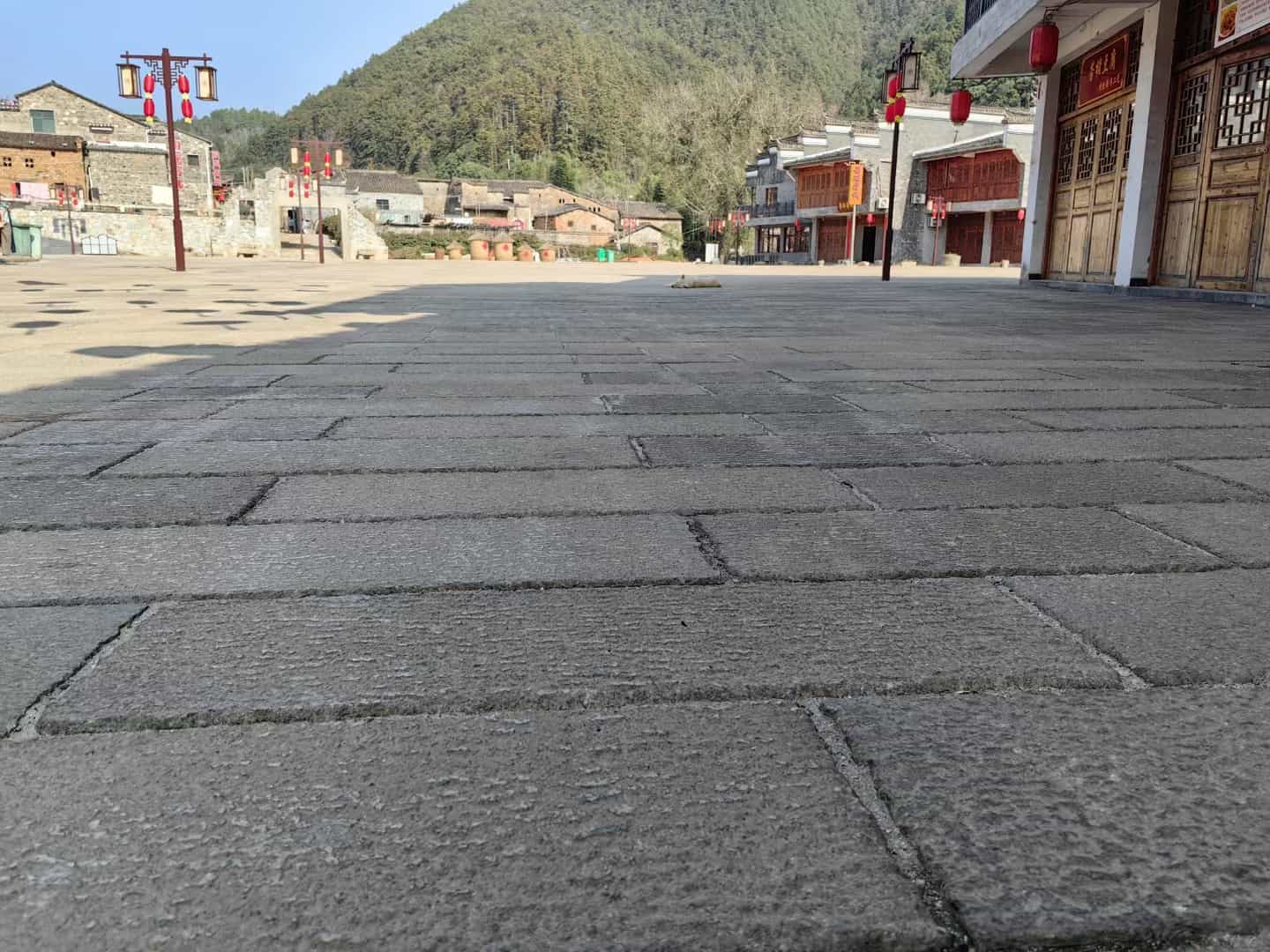 乌鲁木齐仿古石铺装效果
